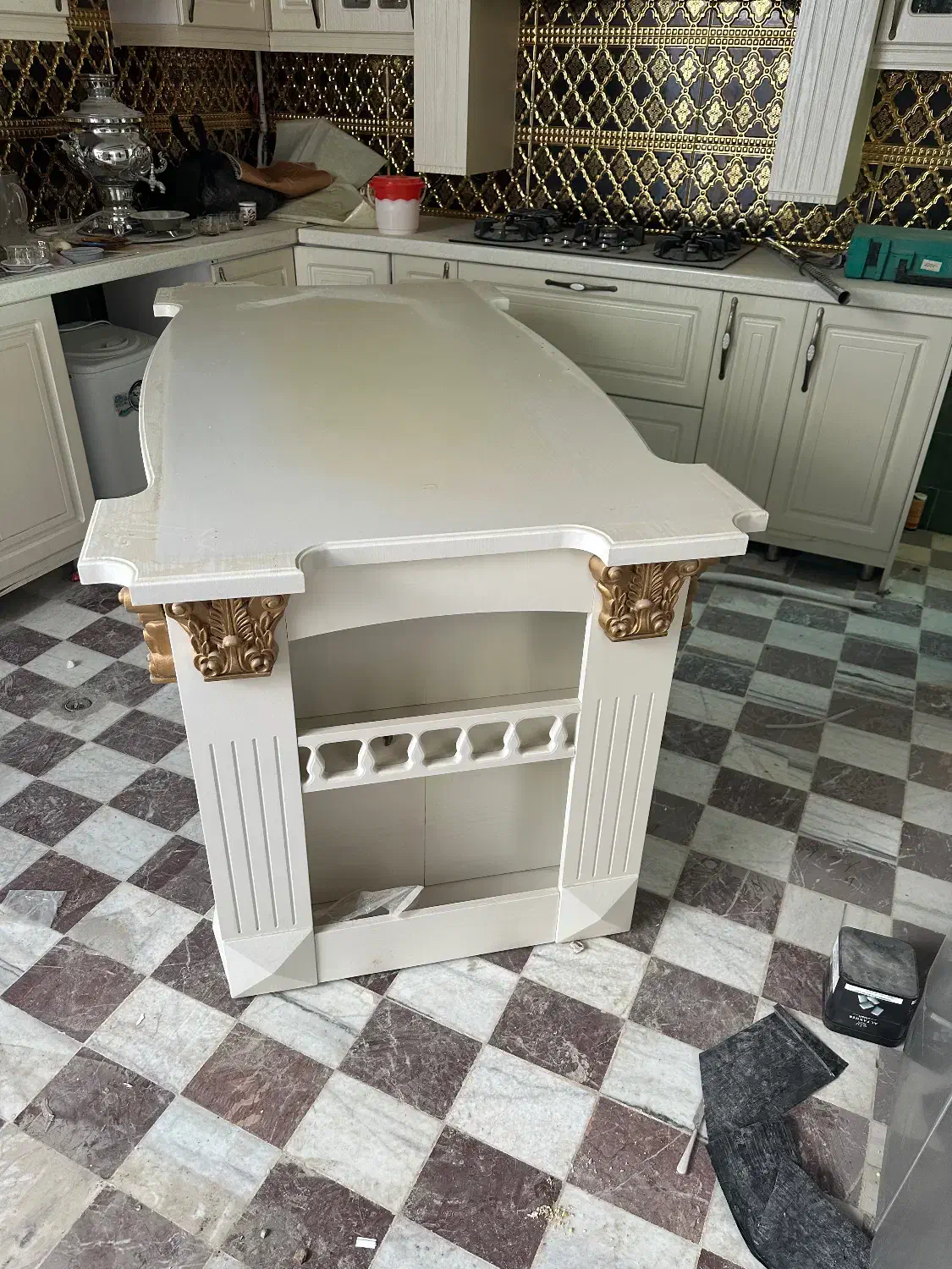 فروش جزیره آشپزخانه لوکس و درجه یک طرح ممبران|مبلمان خانگی و میز عسلی|دهگلان, |دیوار