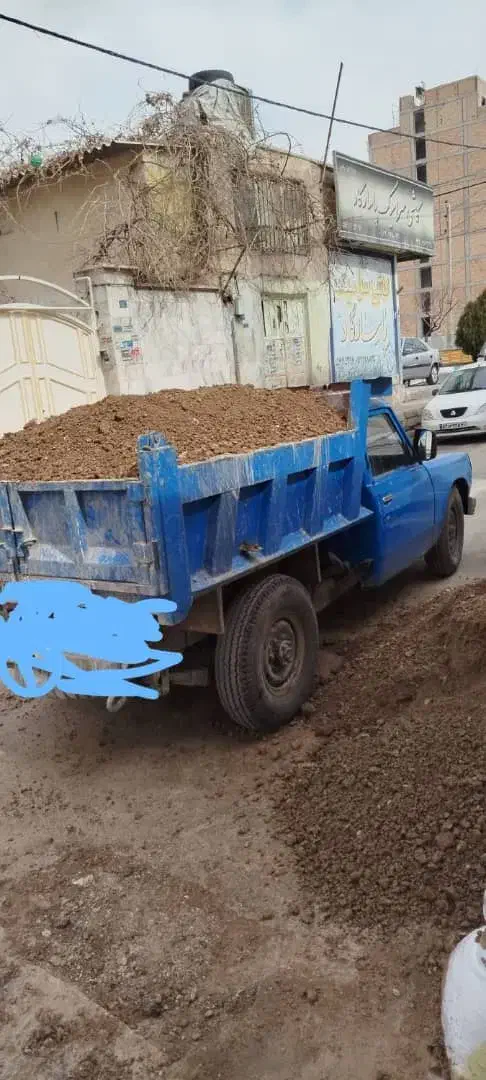 حمل نخاله با نیسان با کارگر وپخش مصالح ساختمانی|خدمات حمل و نقل|چهاردانگه (تهران), |دیوار