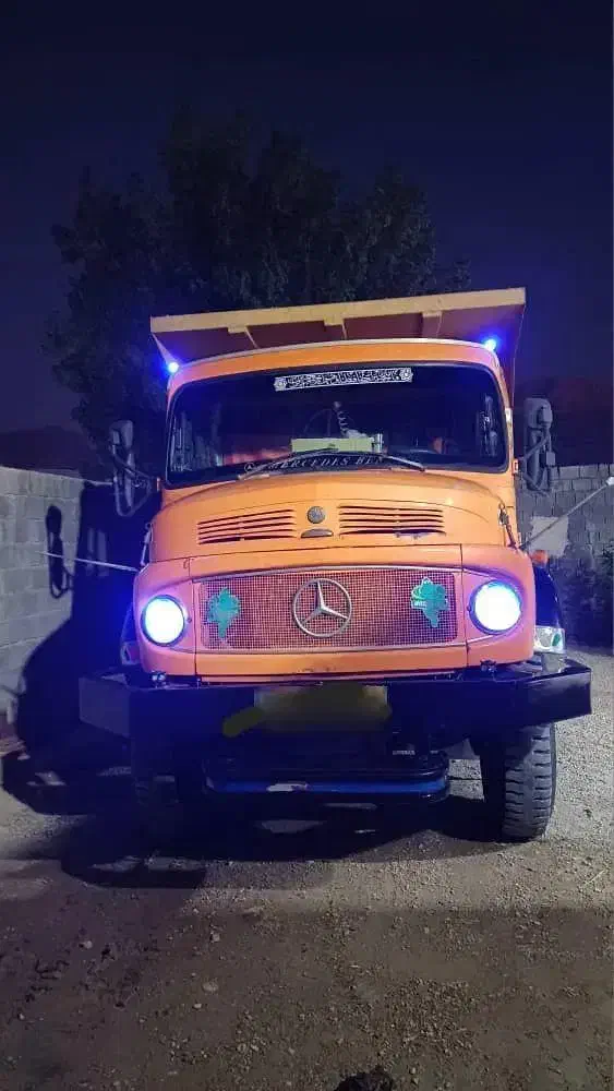 بنز ده چرخ کمپرسی قپونی|خودرو سنگین|شیراز, سینما سعدی|دیوار