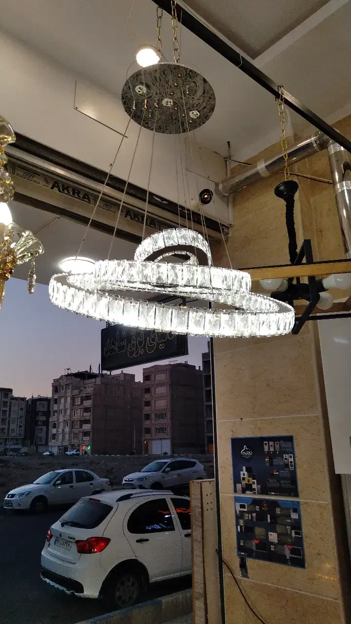 لوستر کریستالی|لوستر و چراغ آویز|شهریار, شهرک شاهد|دیوار