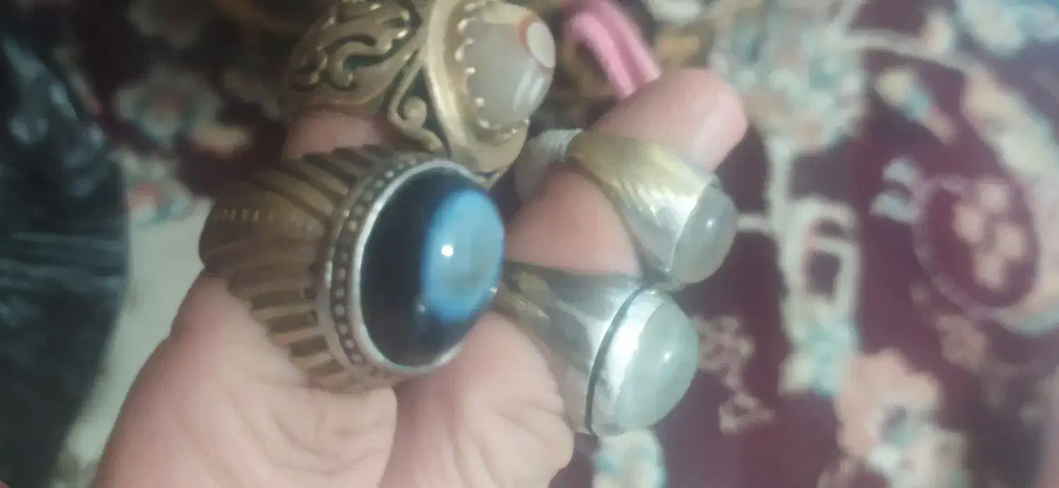 انگشترها برای معاوضه با انگشتر عکس بفرستید|کلکسیون اشیاء عتیقه|کرمانشاه, |دیوار