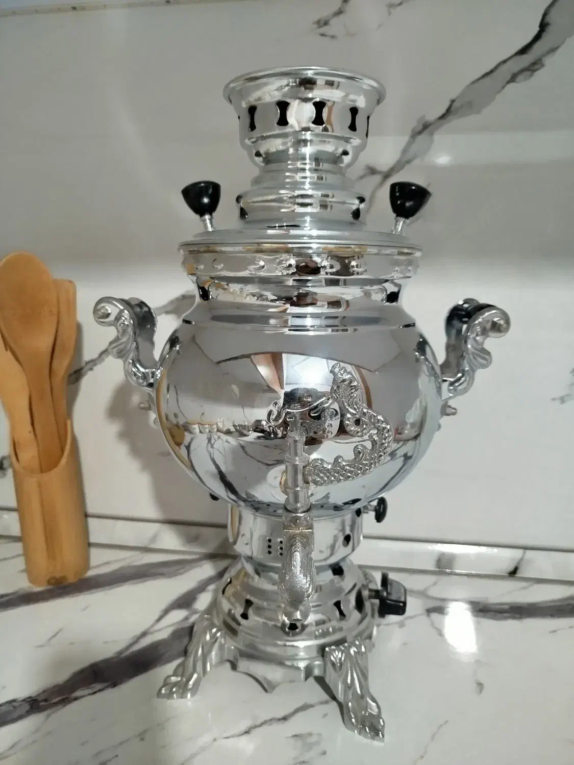 سماور گازی نو|سماور، چای‌ساز، قهوه‌ساز|همدان, |دیوار