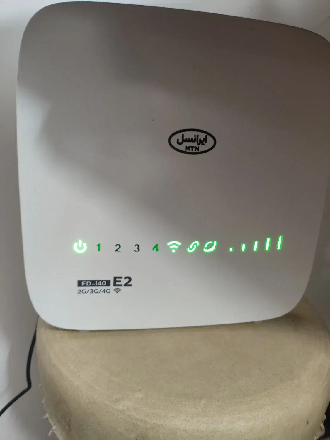 مودم 4g ایرانسل مدل fd i40 e2|مودم و تجهیزات شبکه|قم, پردیسان|دیوار