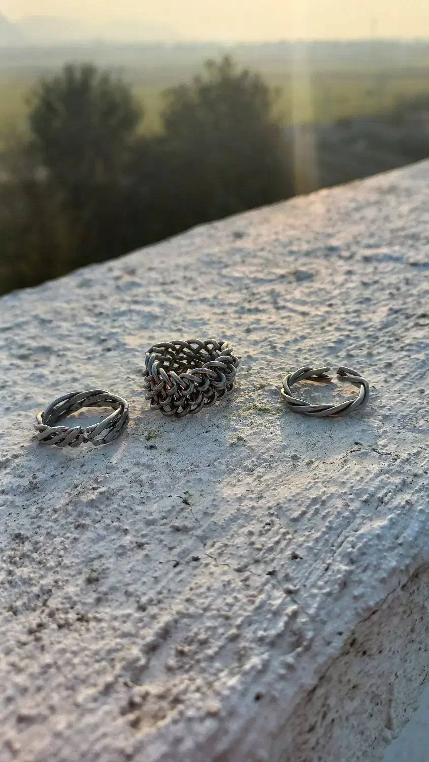 ساخت انگشتر فلزی استیل متناسب با سایز انگشت شما|زیورآلات و اکسسوری|لاهیجان, شهید آوینی|دیوار