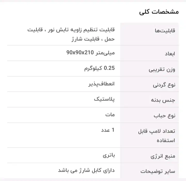 چراغ مطالعه|چراغ خواب و آباژور|جهرم, |دیوار