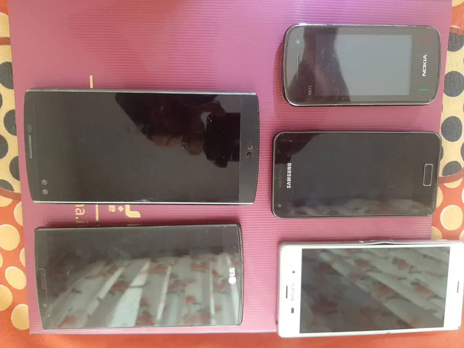 فروش چند دستگاه گوشی سوخته|موبایل|کرج, شهرک ولیعصر|دیوار