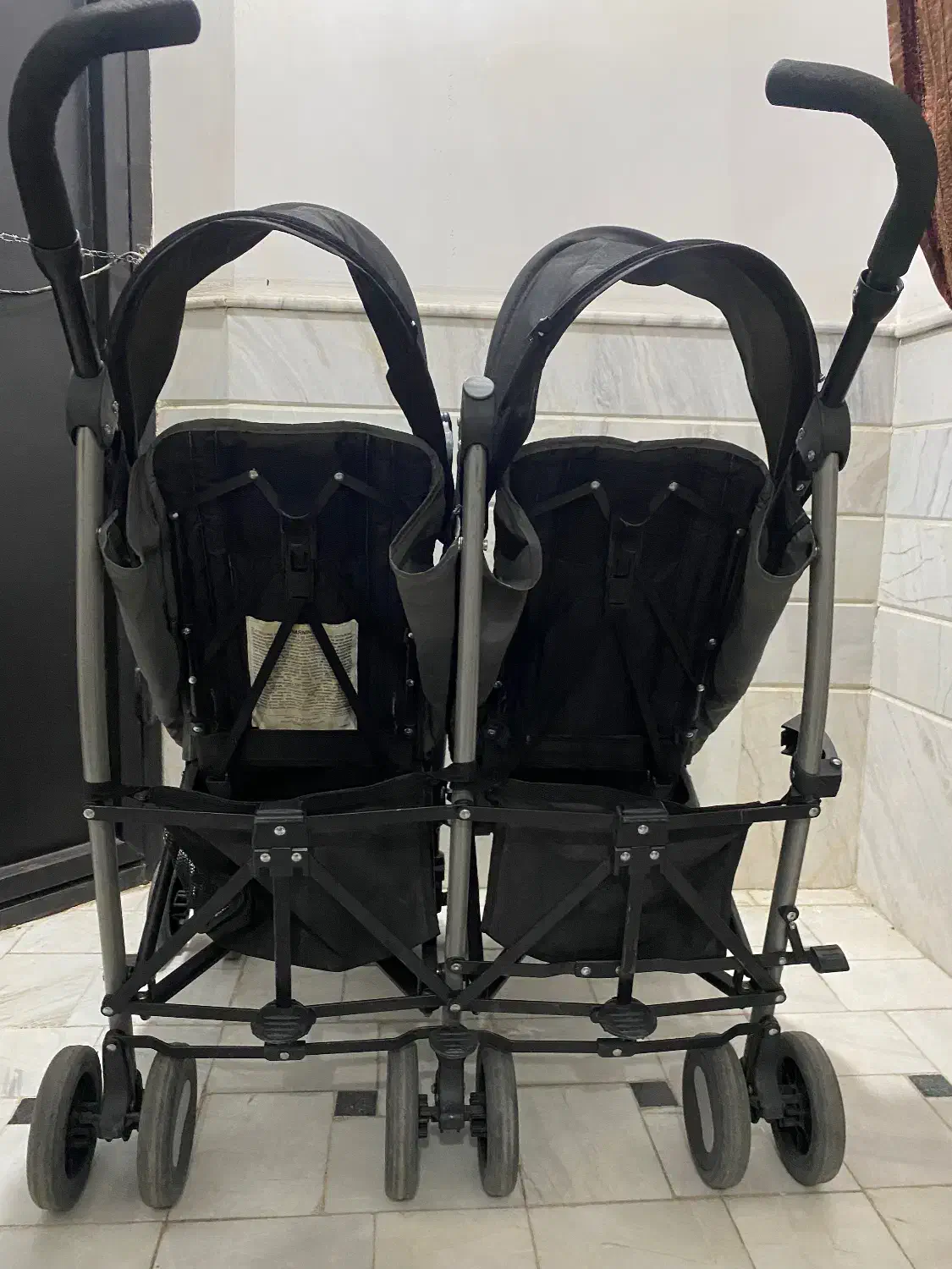 کالسکه عصایی دوقلو برند چیکو|کالسکه و لوازم جانبی|قم, دورشهر|دیوار