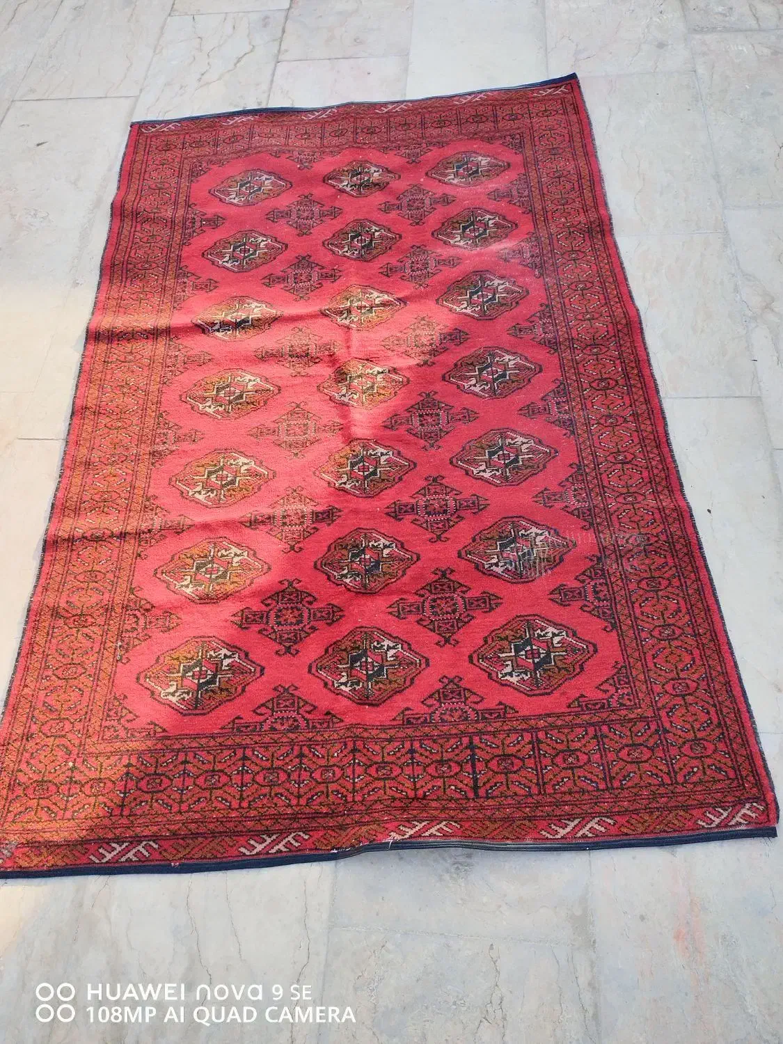 قالیچه دست باف ترکمن|فرش|مشهد, امام رضا (ع)|دیوار