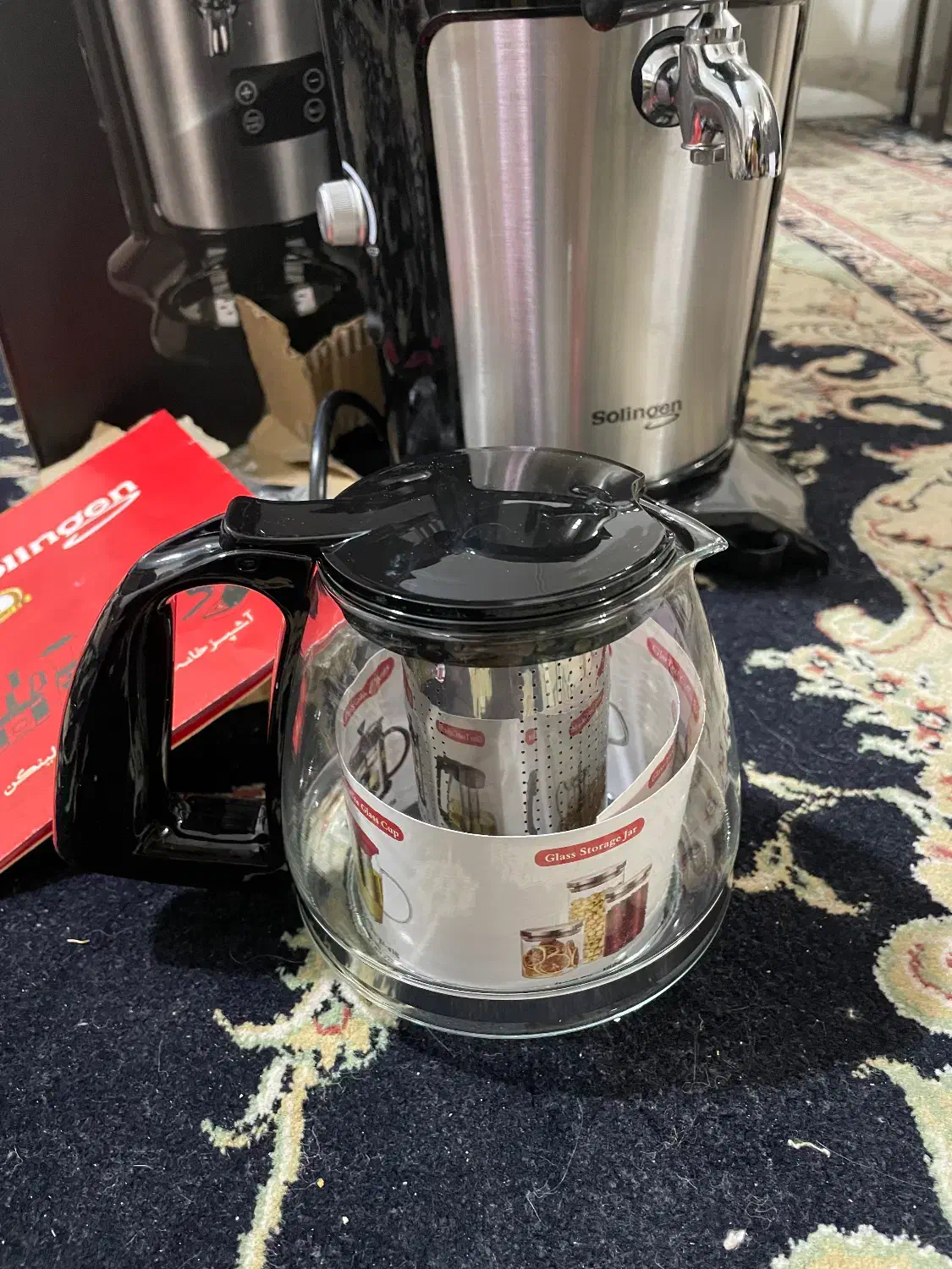 سماور برقی زولینگن نو|سماور، چایساز، قهوهساز|یزد, |دیوار