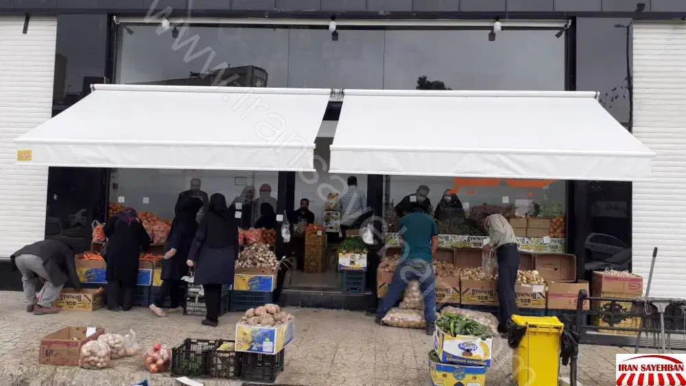 سایبان مغازه وسایبان شید وکاور الاچیق پرده سلفون|خدمات پیشه و مهارت|مشهد, سیلو|دیوار