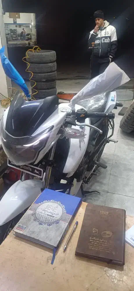 آپاچی ۱۸۰ سفید|موتورسیکلت|محمدشهر, ولدآباد|دیوار