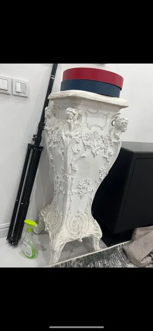 کنسول سفید فایبر گلس|بوفه، ویترین، کنسول|کرج, المهدی|دیوار