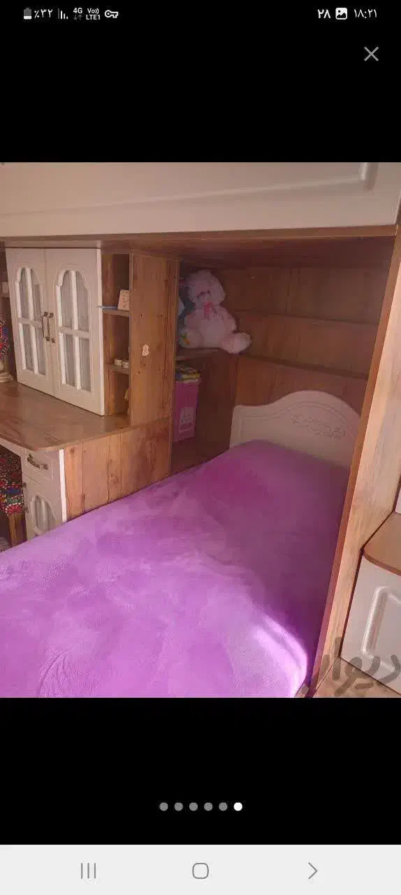 تخت دو طبقه|تخت و سرویس خواب|ری, هاشمآباد|دیوار