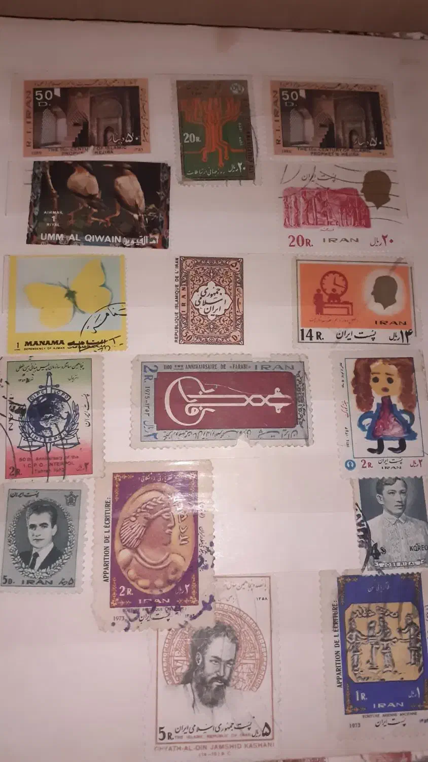 ۳ جلد تمبر|کلکسیون سکه، تمبر، اسکناس|ارومیه, |دیوار