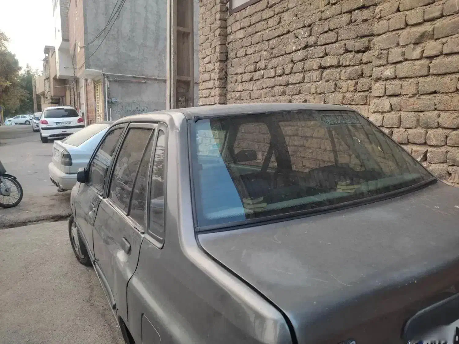 پراید دوگانه دستی نوک مدادی|خودرو سواری و وانت|قم, دروازه چوبی|دیوار