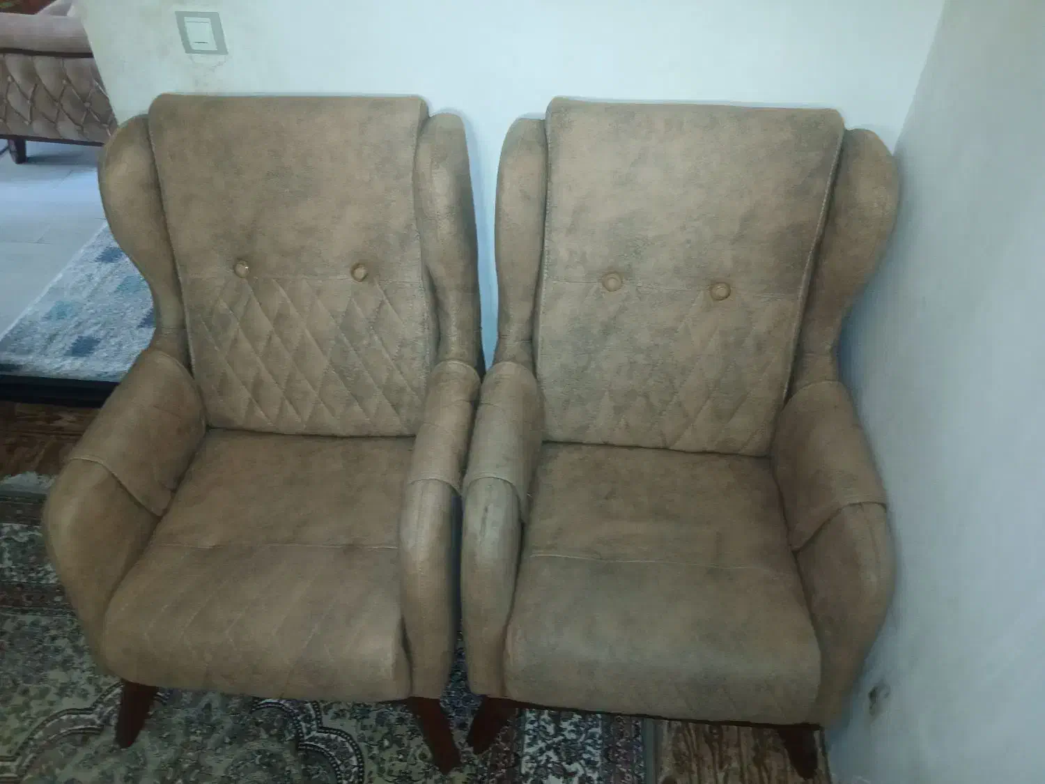 مبل هشت نفره تمام چستر|مبلمان خانگی و میز عسلی|خوی, |دیوار