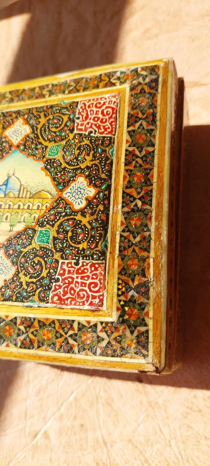 جعبه خاتم قدیمی چوبی|زیورآلات و اکسسوری|تهران, شهرک محلاتی|دیوار