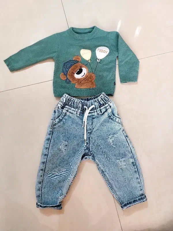 کاپشن سیلیکونی بافت پسرانه بچگانه|کفش و لباس بچه|گلبهار, شهر جدید گلبهار|دیوار