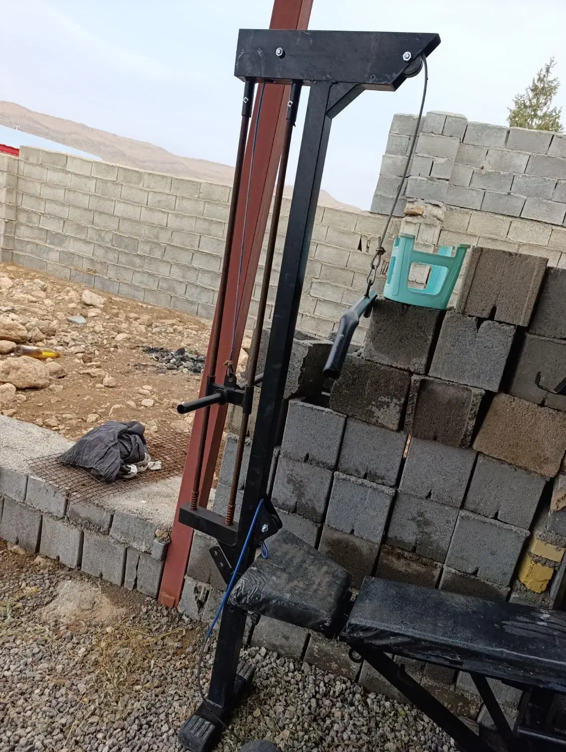 دوتا چهارچوب در سالم با لوازم بدنسازی|تجهیزات ورزشی|خانمیرزا, |دیوار