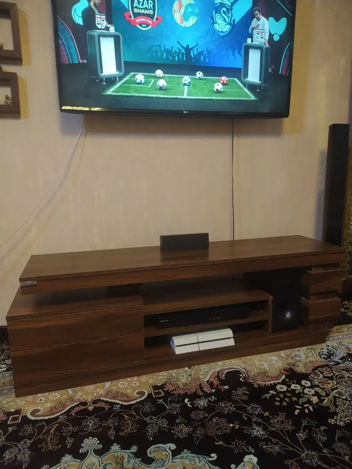 میز تلویزیون و جلو مبلی و عسلی|مبلمان خانگی و میز عسلی|پاکدشت, پاکدشت (مامازند)|دیوار