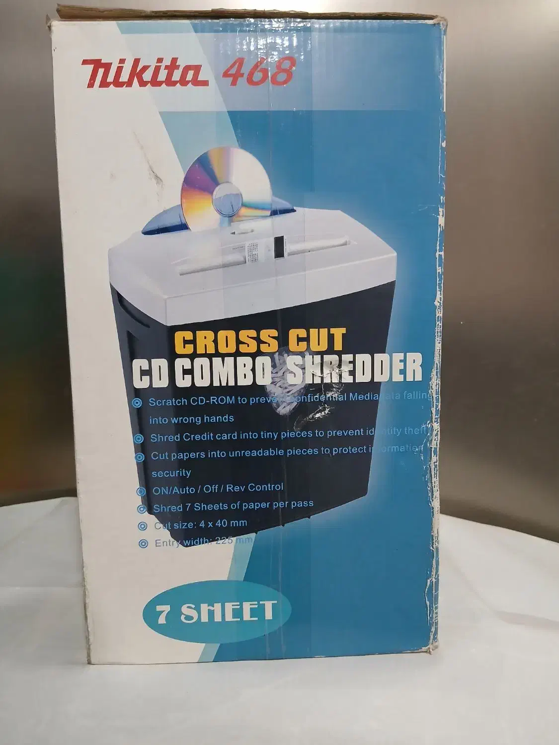 کاغذ خردکن نیکیتا مدل 468|پرینتر، اسکنر، کپی، فکس|کرمان, |دیوار