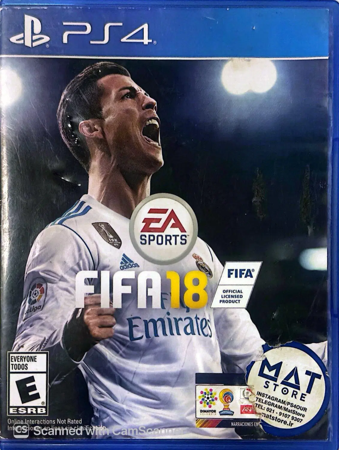 FIFA18 PS4|کنسول، بازی ویدئویی و آنلاین|تهران, هروی|دیوار