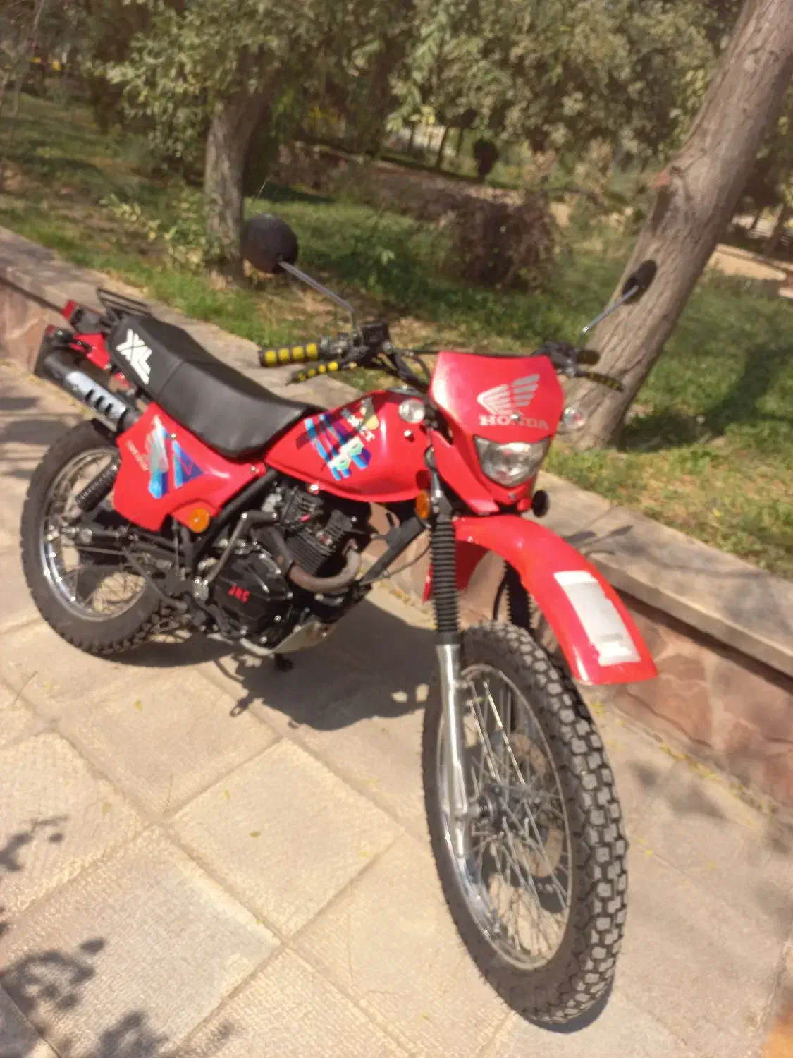 موتور تریلXL 200 فلات مدل ۹۵|موتورسیکلت|تهران, بلورسازی|دیوار