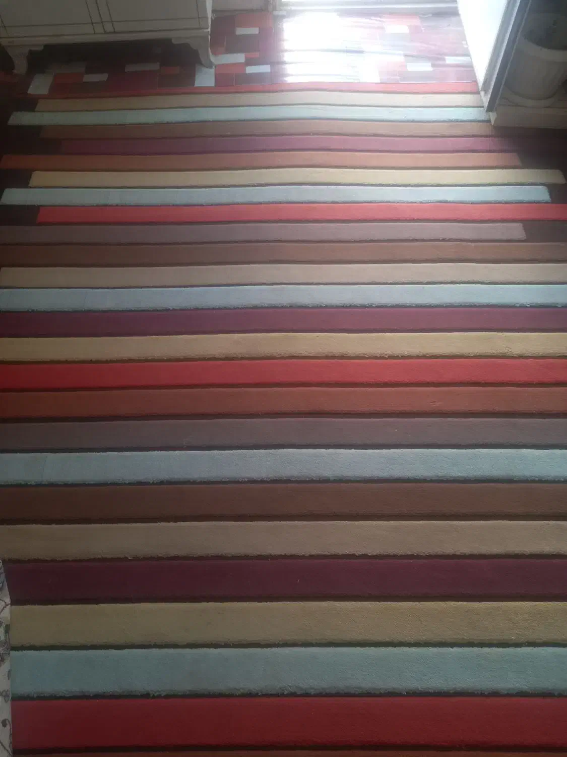 گلیم خوش نقش وزیبا تخفیف خورد|گلیم، جاجیم، گبه|تایباد, |دیوار