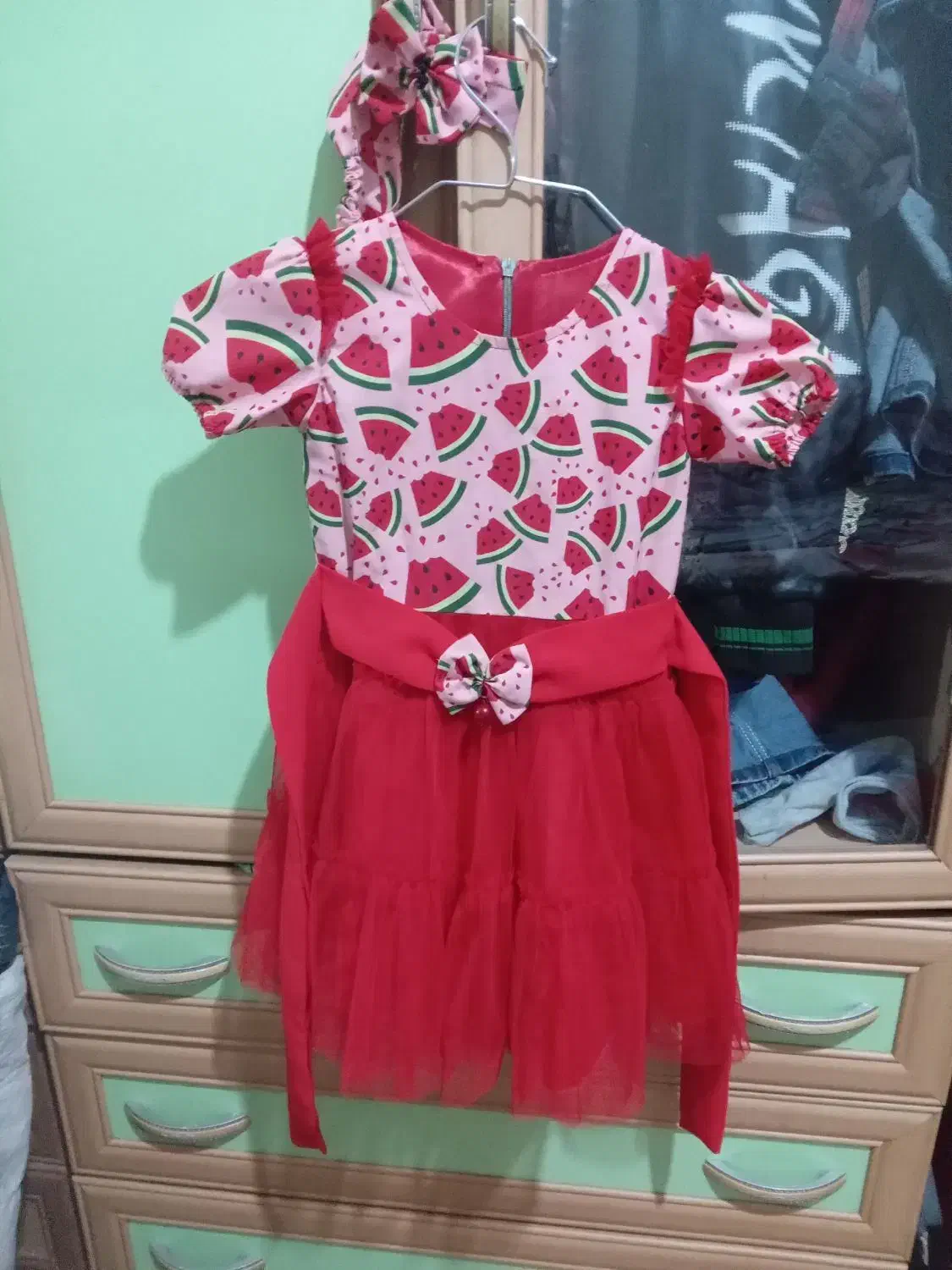 پیراهن یلدا|لباس|پرند, فاز ۶|دیوار