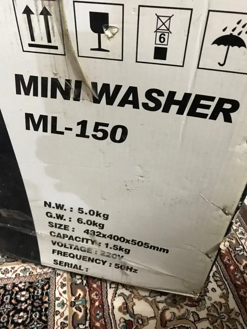 مینی واش AEG|ماشین لباسشویی و خشک‌کن لباس|تهران, حر|دیوار