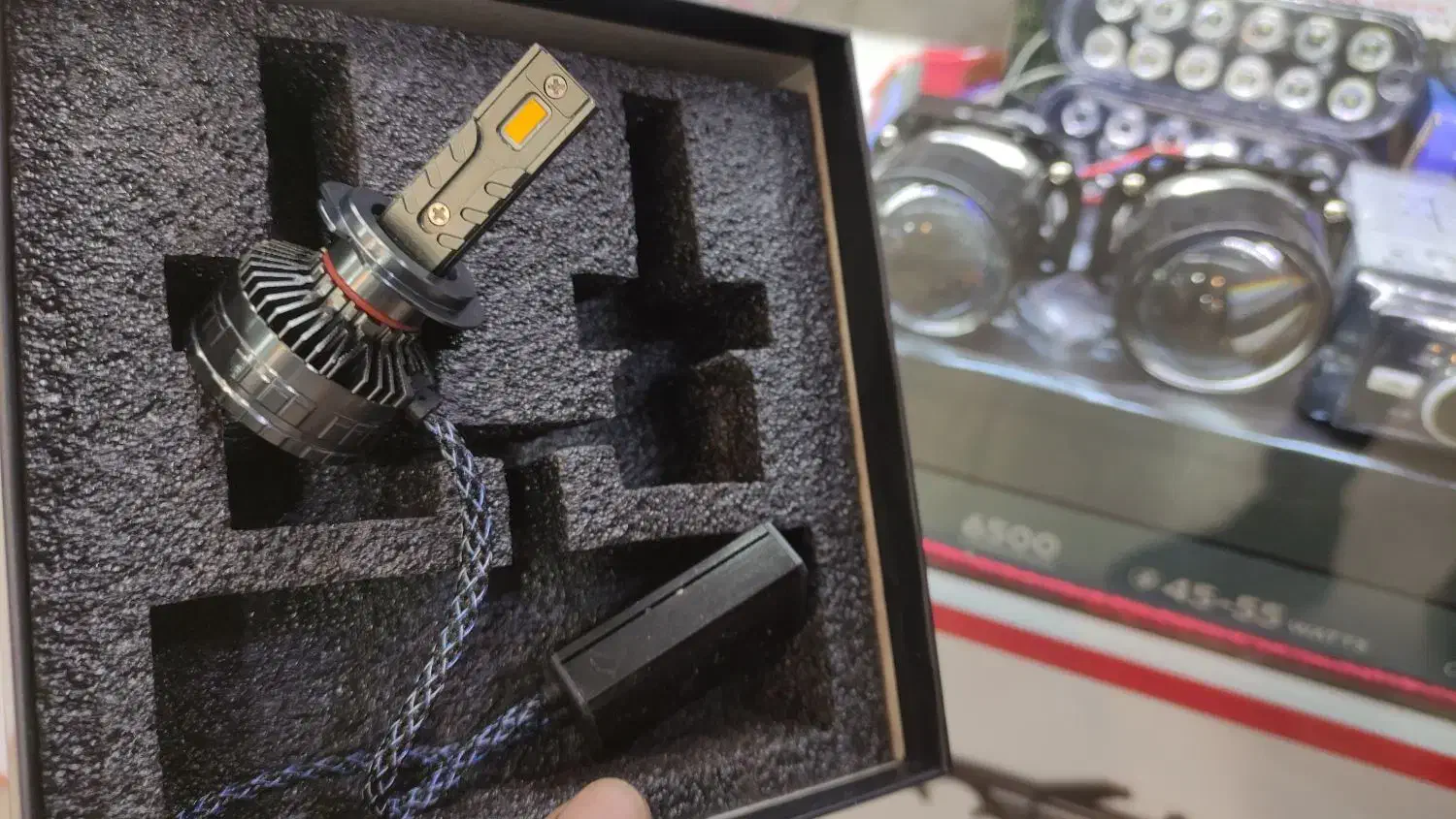 هدلایت زرد فابریکی استاندارد|قطعات یدکی و لوازم جانبی|خرمشهر, |دیوار