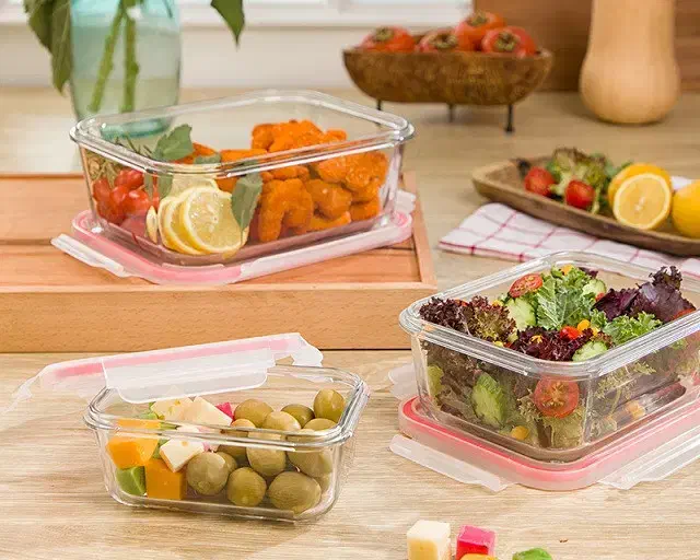 ظرف شیشه ای درب دار لیمون|ظروف نگهدارنده، پلاستیکی، یک‌بارمصرف|مشهد, زمرد|دیوار