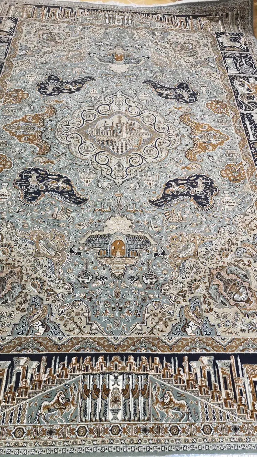 فرش ماشینی ۹متری ۲عدد|فرش|اردبیل, |دیوار