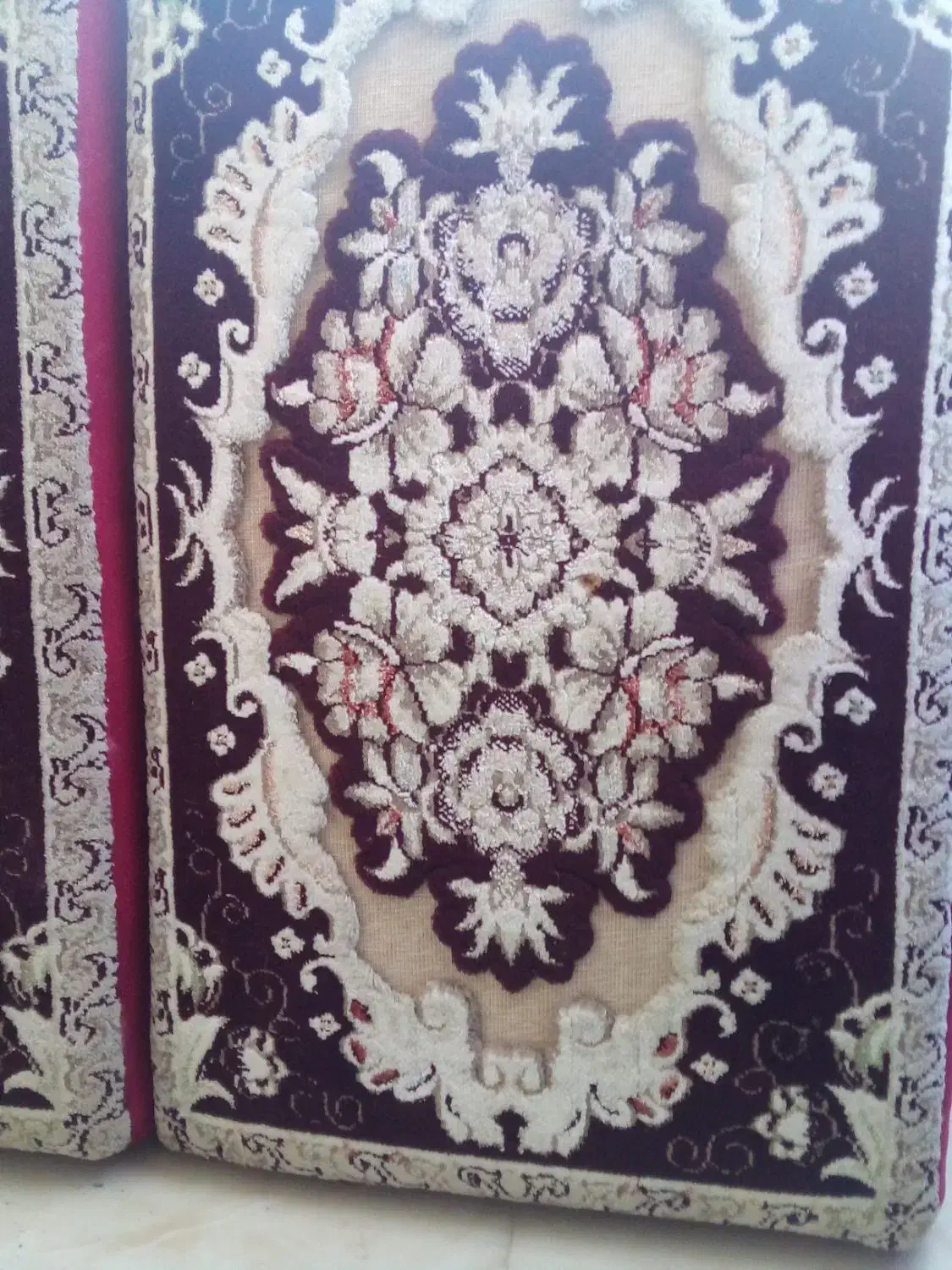 دوعدد پشتی دیواری ماشینی|فرش|پرند, فاز ۶|دیوار