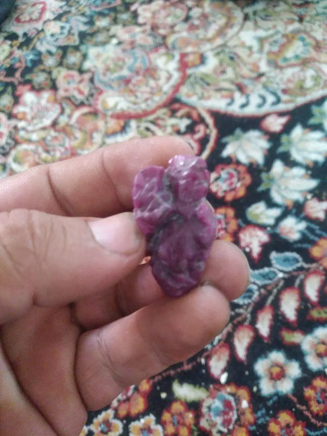 یاقوت برمه باستانی|کلکسیون اشیاء عتیقه|شهریار, شهرک شاهد|دیوار