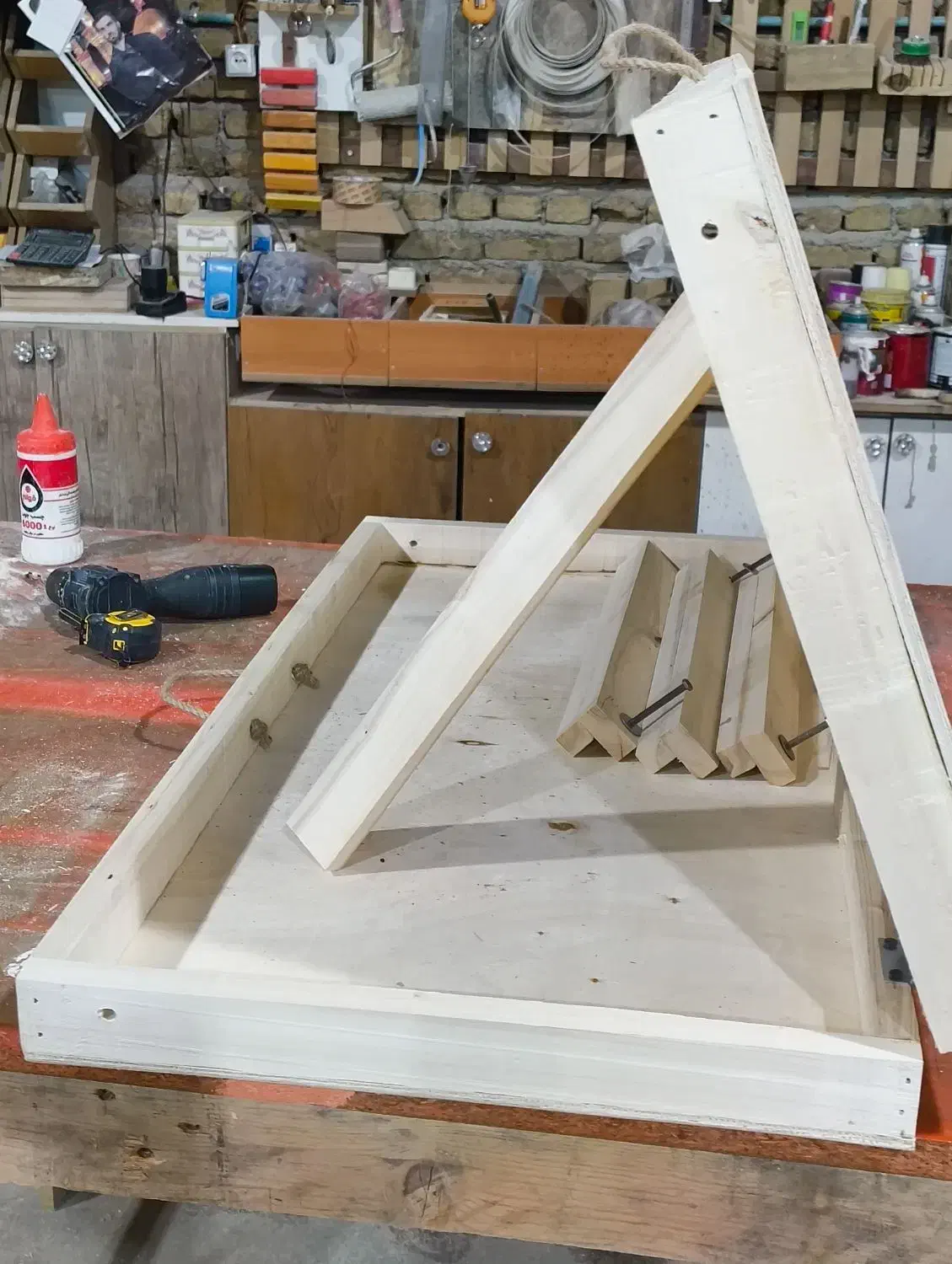 کرسی تاشو چوبی|بخاری، هیتر، شومینه|تبریز, |دیوار