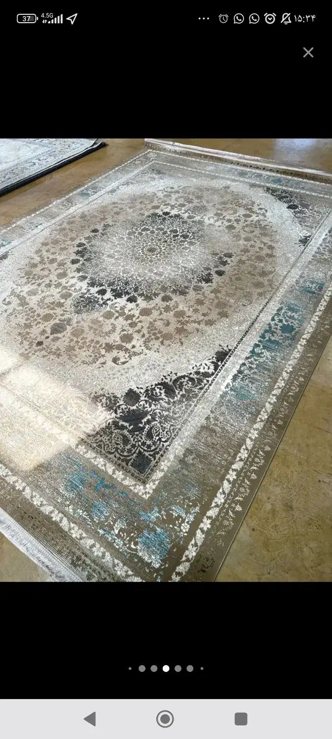 فرش //اکریلیک پشم پلی استر دستباف ماشینی رنگبندی|فرش|برازجان, |دیوار