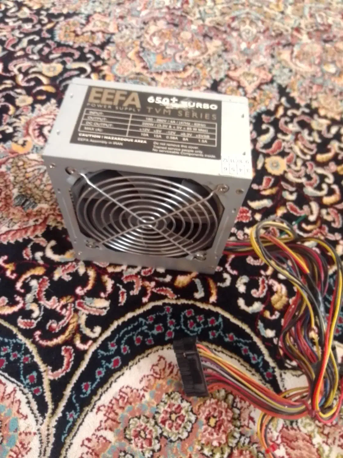 پاور کیس کامپیوتر تمیز فن بزرگ کم کار|قطعات و لوازم جانبی رایانه|بجنورد, |دیوار