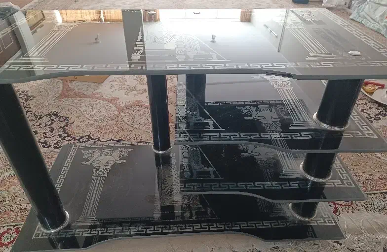 میز تلویزیون شیشه ای|میز تلویزیون|مبارکه, |دیوار