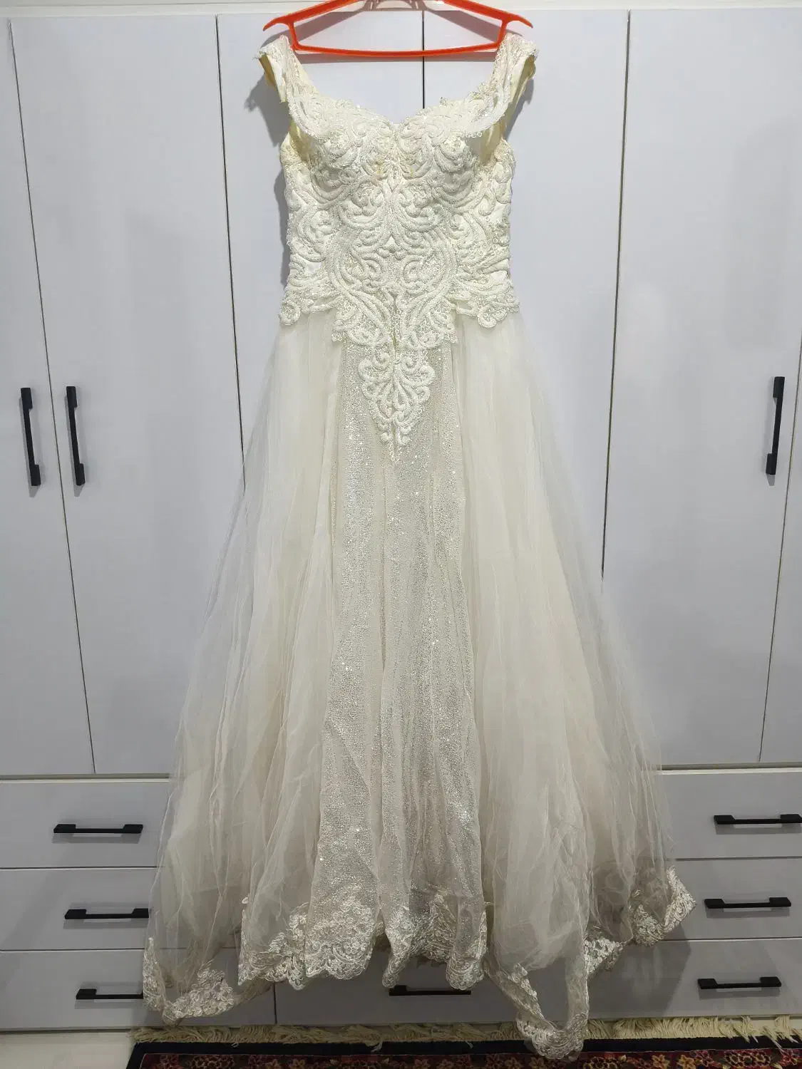 لباس عروس یقه دلبری|لباس|پاکدشت, پاکدشت (مامازند)|دیوار