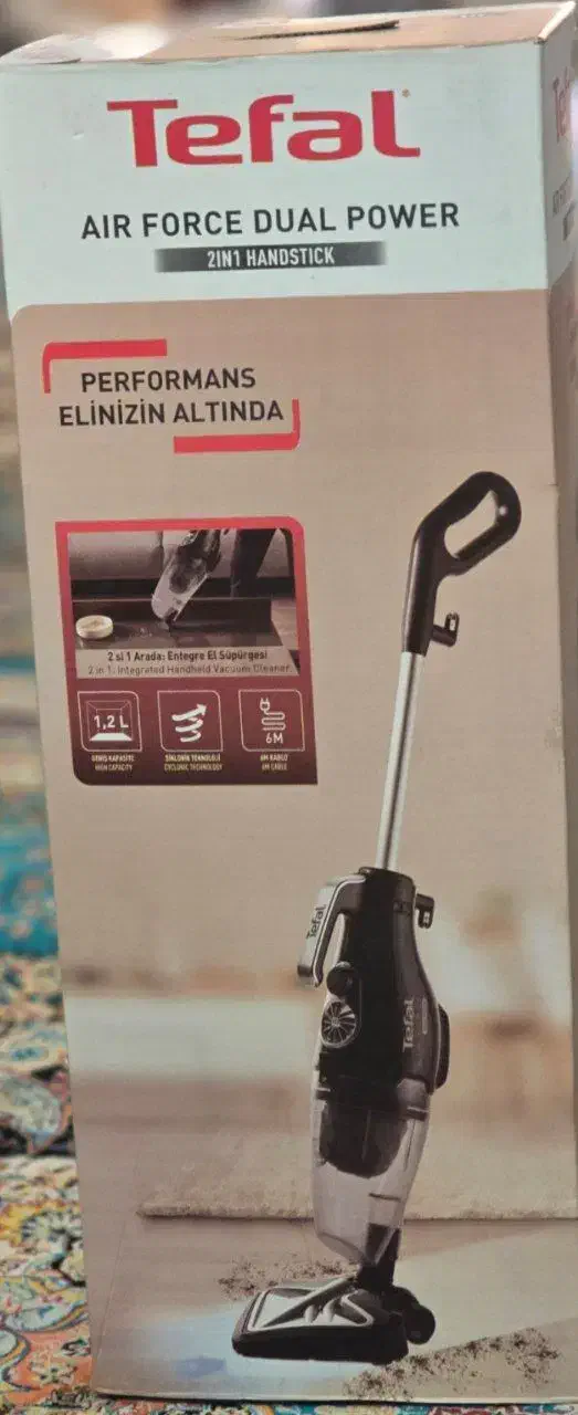 جاروبرقی دستی تفال tefal|جاروبرقی، جارو شارژی، بخارشو|قم, گلزار|دیوار