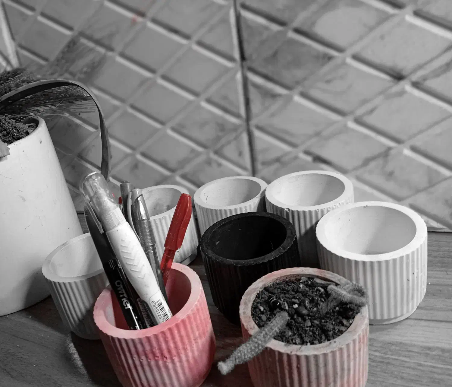 تعدادی قالب سنگ مصنوعی سیلیکونی وطلقی تغییرشغل|ابزارآلات|رشت, ولکس|دیوار