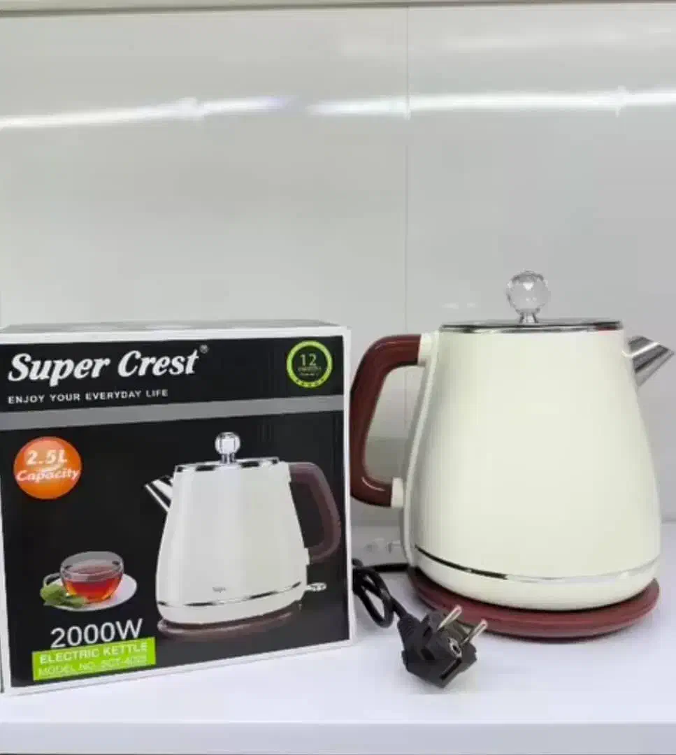 کتری برقی سوپر کرست|سماور، چایساز، قهوهساز|اسلامشهر, شهرک مهدیه|دیوار