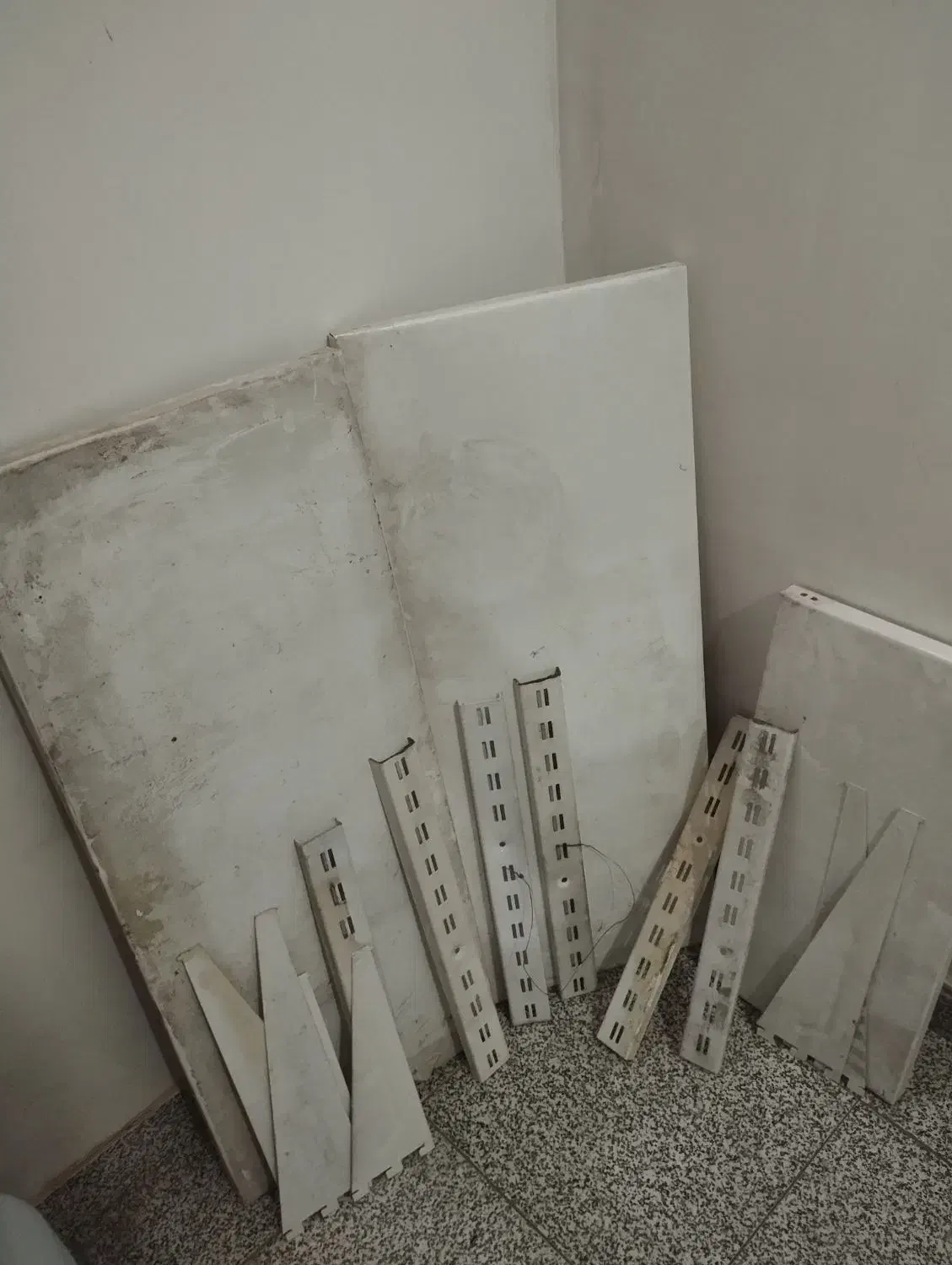 قفسه سفید|کتابخانه، شلف، قفسه‌های دیواری|تبریز, |دیوار