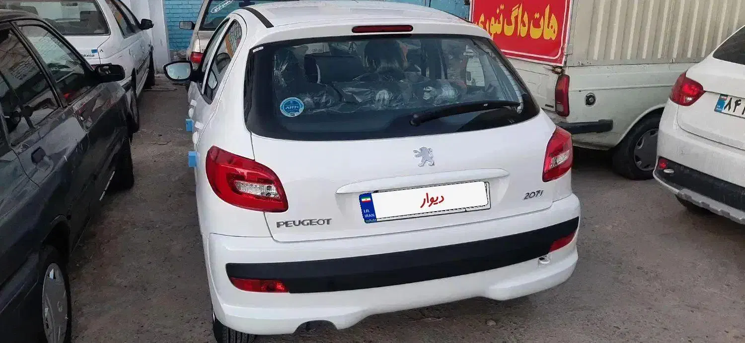 ۲۰۷ تیوتری مدل ۱۴۰۴|خودرو سواری و وانت|گلستان (تهران), |دیوار