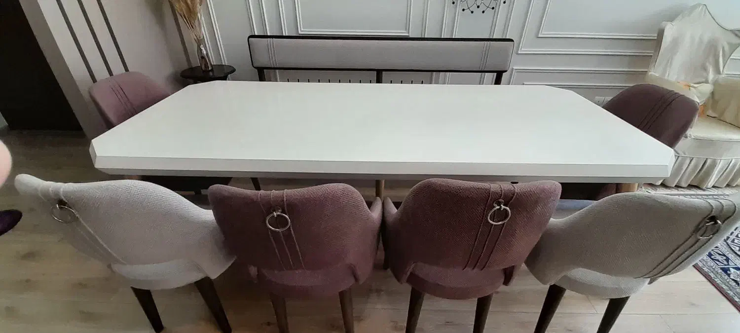 میز و صندلی غذا خوری ۱۰نفری کم کارکرد|میز و صندلی غذاخوری|تبریز, |دیوار