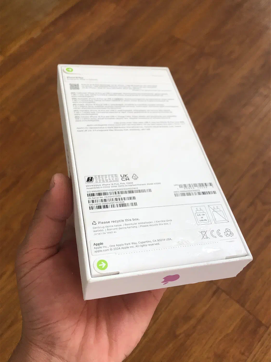 iphone 16 plus 128 نات اکتیو|موبایل|شیراز, ارم|دیوار