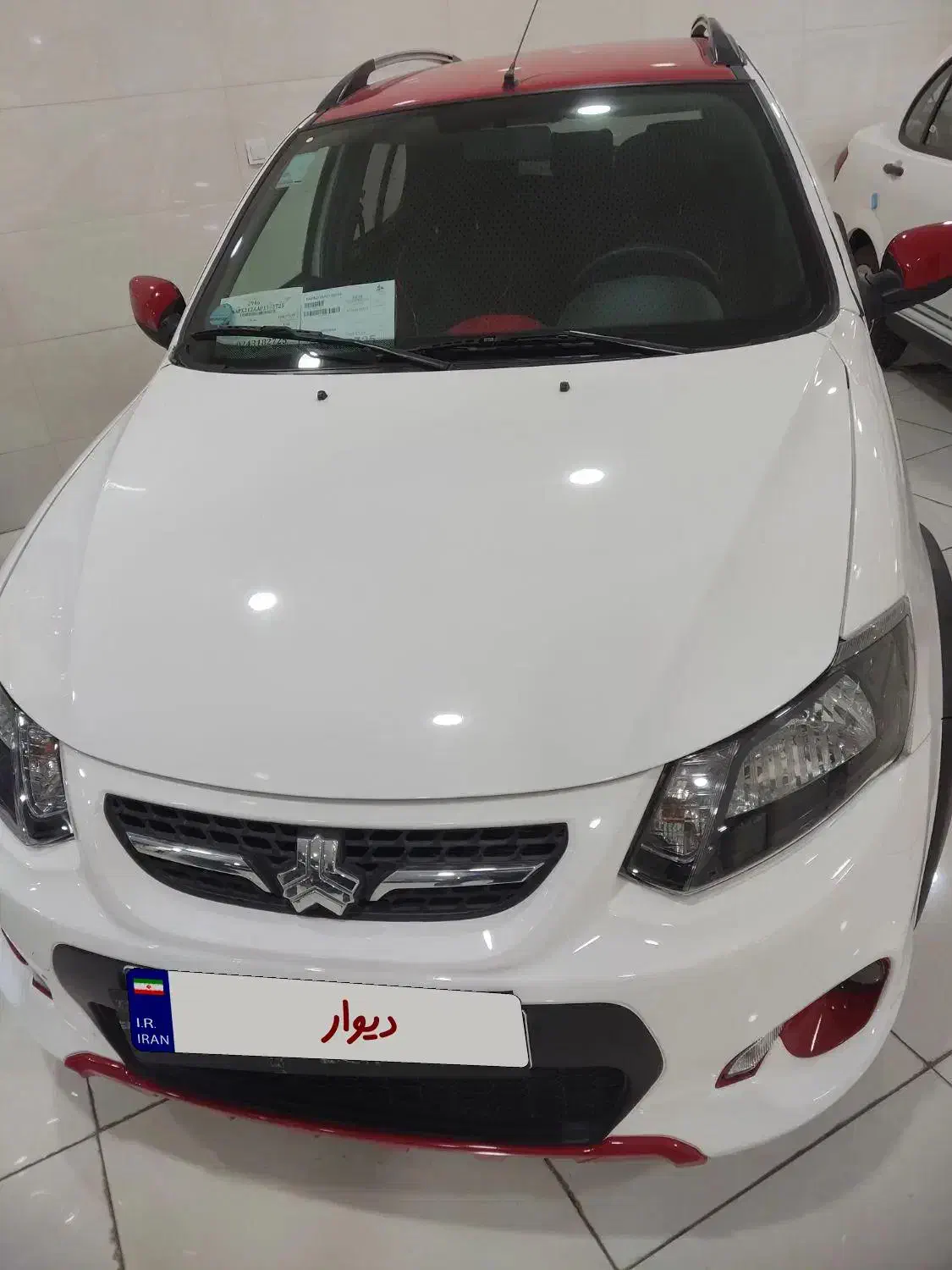 کویک Rرینگ آلومینیوم سقف قرمز وشیشه دودی فابریک|خودرو سواری و وانت|شهرکرد, |دیوار