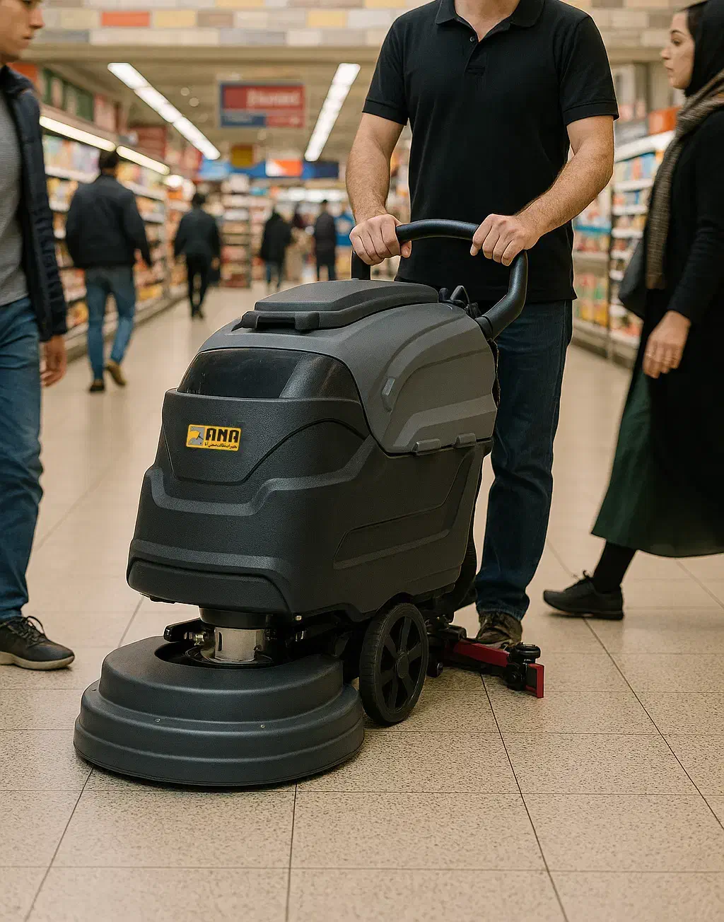 دستگاه اسکرابر صنعتی برقی و باطری دار آنا|ماشینآلات صنعتی|تهران, شیخ هادی|دیوار