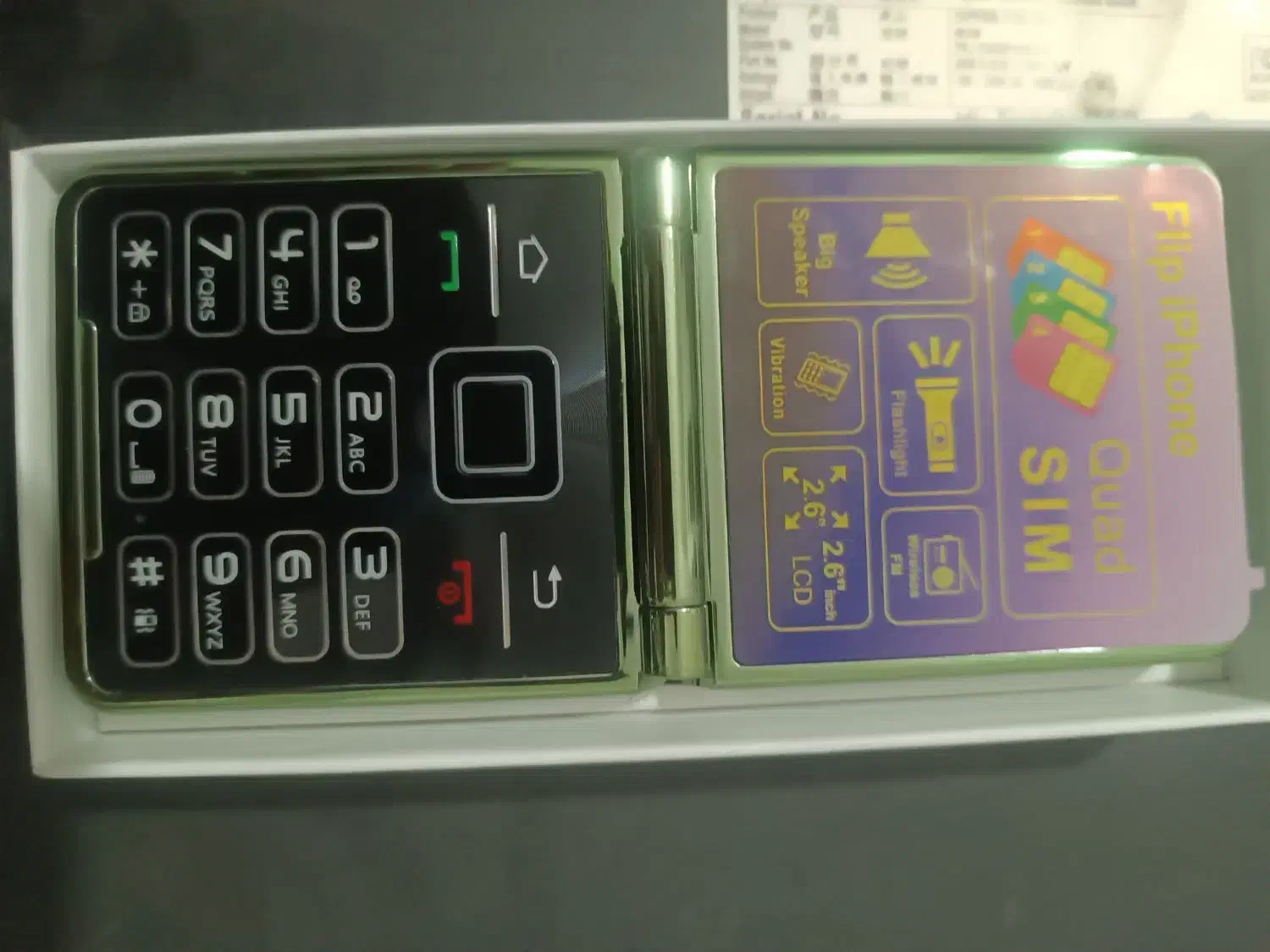 گوشی تاشو flip phone آکبند|موبایل|همدان, |دیوار